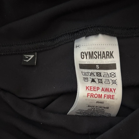 Gymshark Small Leggings Slight Wide Leg Bootcut Gym Workout School Sports Vaca - Picture 2 of 9
